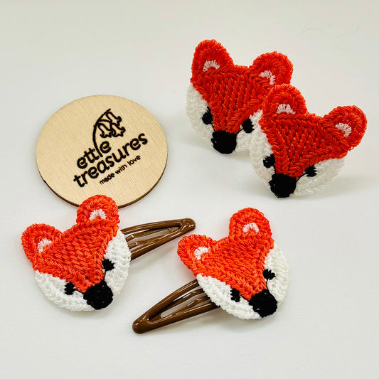 Foxy Loxy hair clips and bobbles