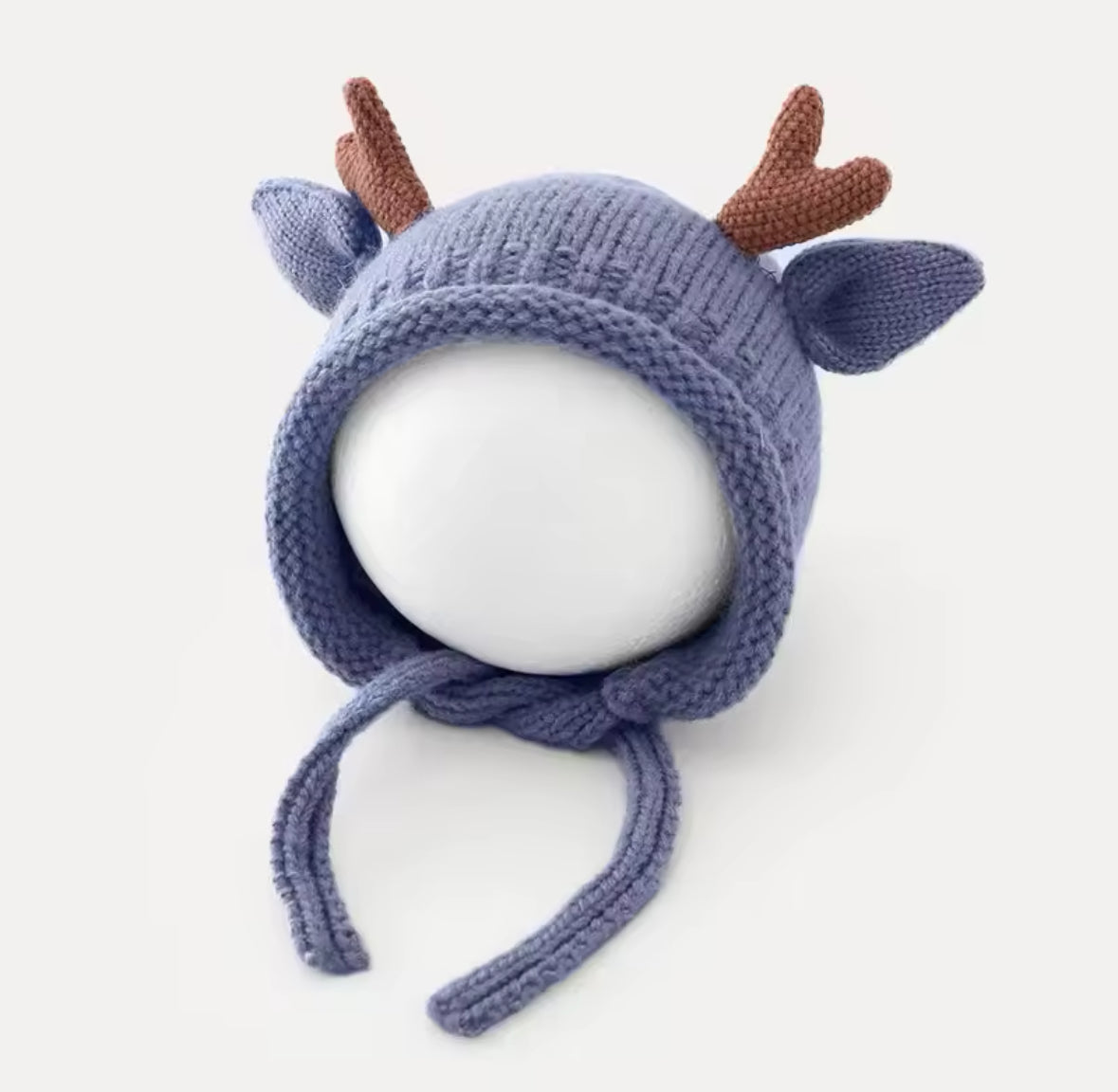 Antler winter hat