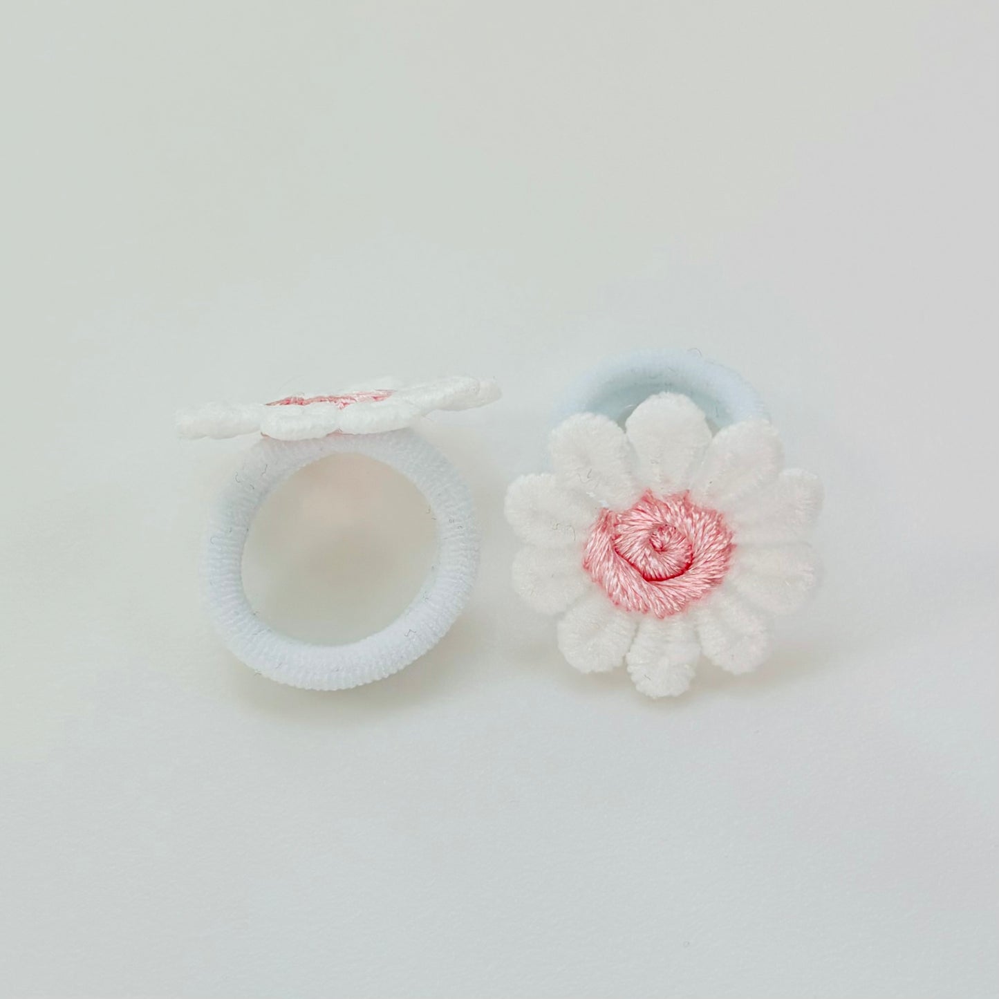 Daisy swirl hair bobbles