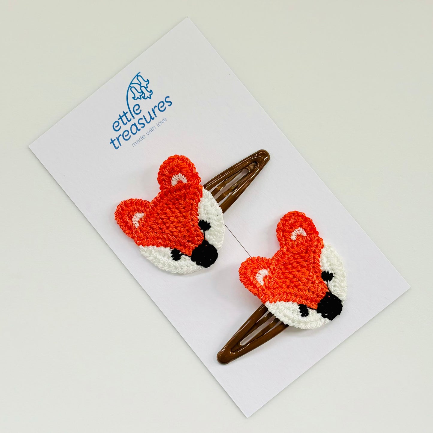 Foxy Loxy hair clips and bobbles