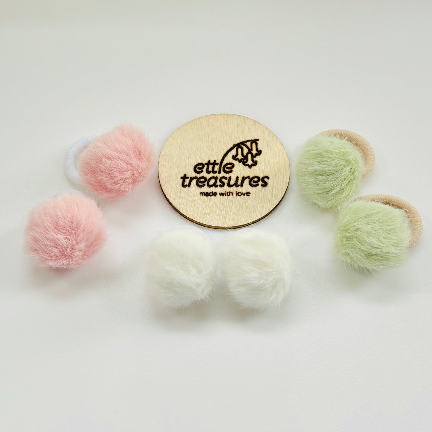 Pom-Pom hair bobbles