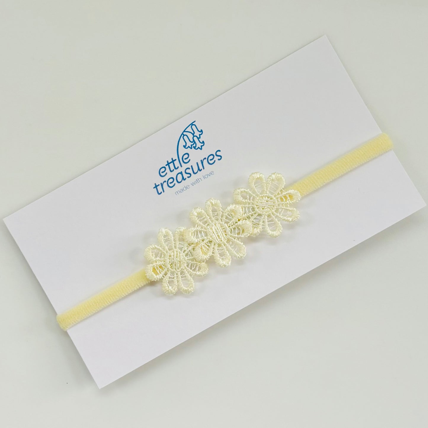 Lace flower Headband