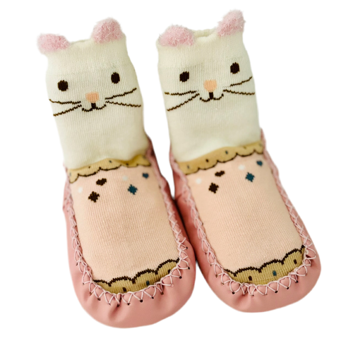 Kitten slipper socks