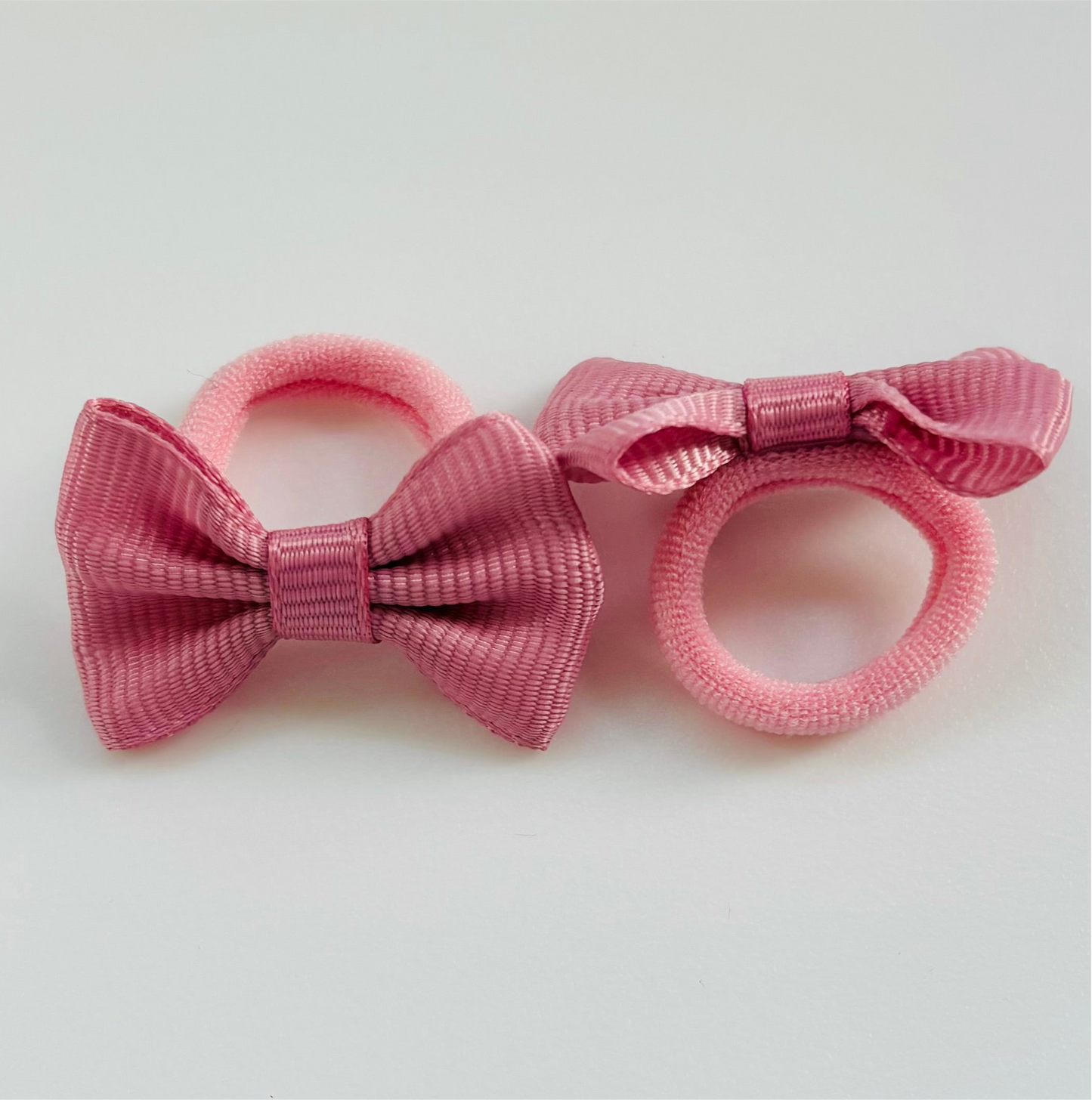 Bow hair bobbles