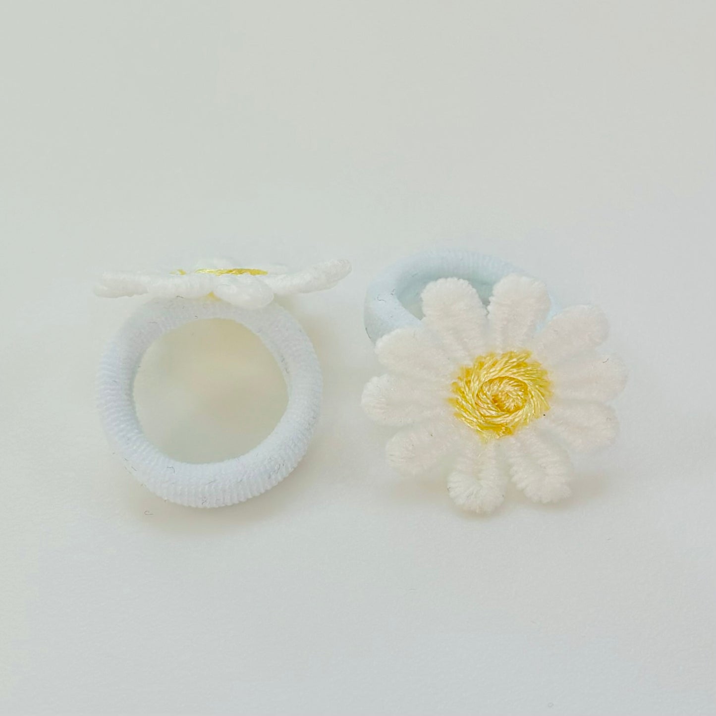 Daisy swirl hair bobbles