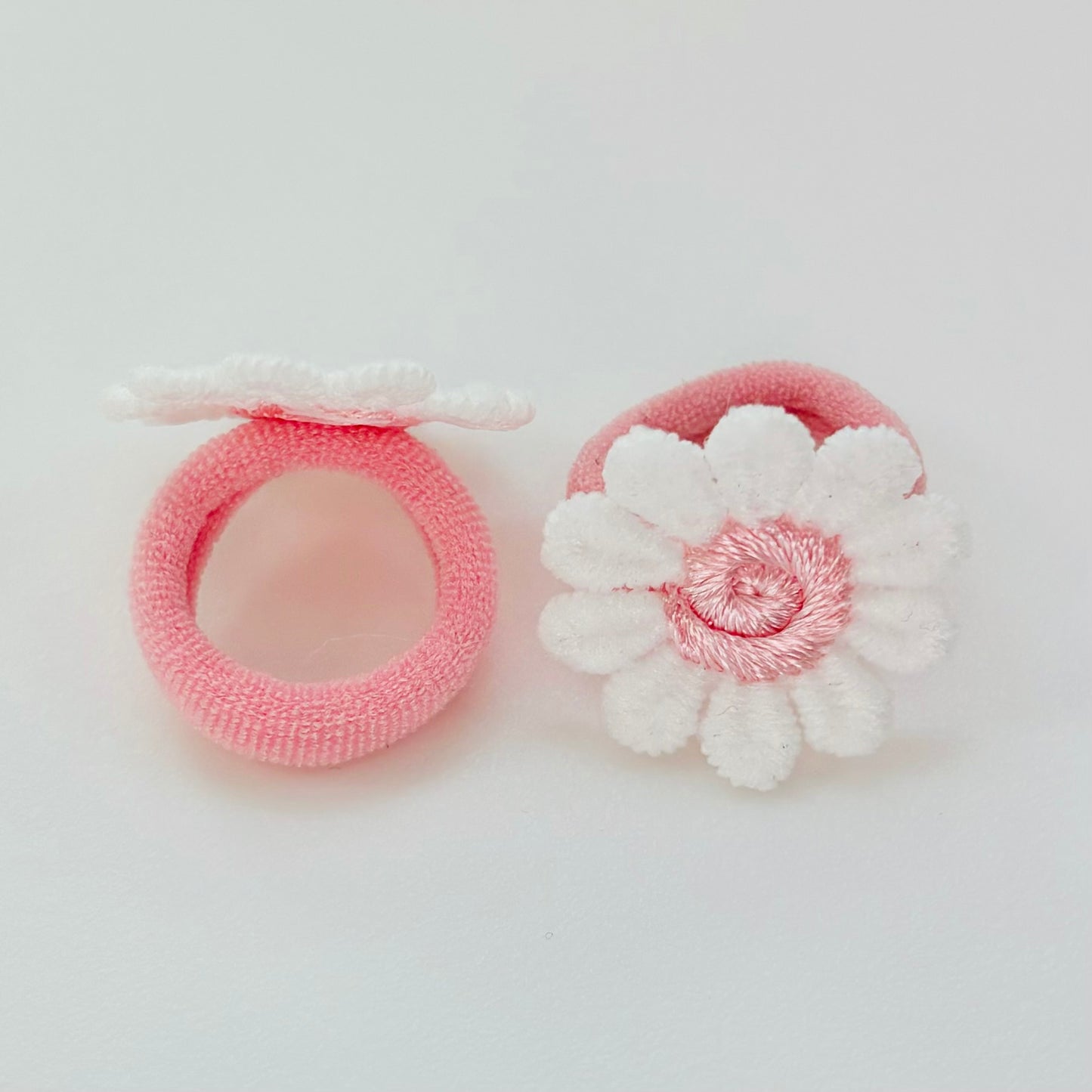 Daisy swirl hair bobbles