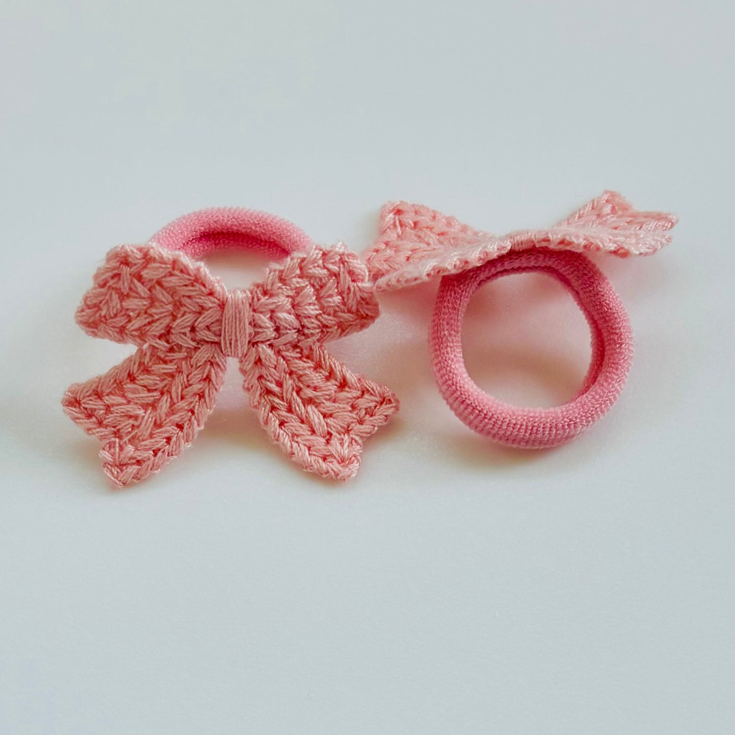 Bow hair bobbles