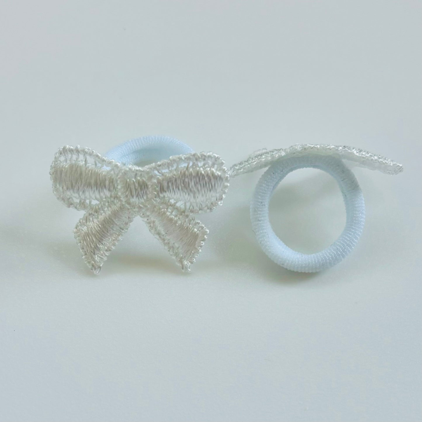 Bow hair bobbles