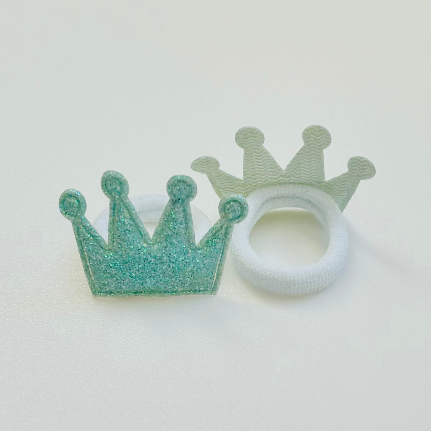 Princess crown and star hair bobbles